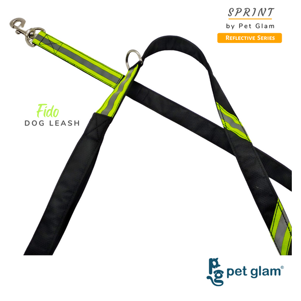 Reflective dog leash for dog walk Glow in the dark dog leash safe dog leash strong leash for dogs