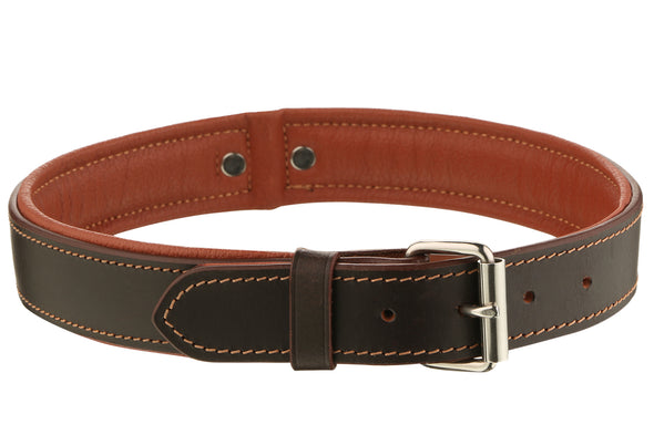 Pet Glam Leather Dog Collar Lyka Brown