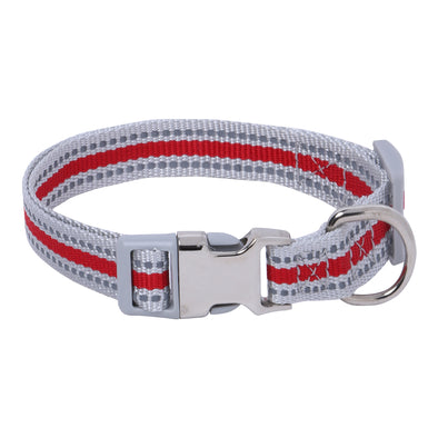 Stripe Nite-Dog Collar-Reflective Dog Collars for puppies-strays dogs-