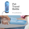Travel Bottle for Pets with Filter-Pet Glam-Pet travel-accessories for dogs and cats-pet adventure-india- doggy bottle- 5 things to take when travelling with pets-